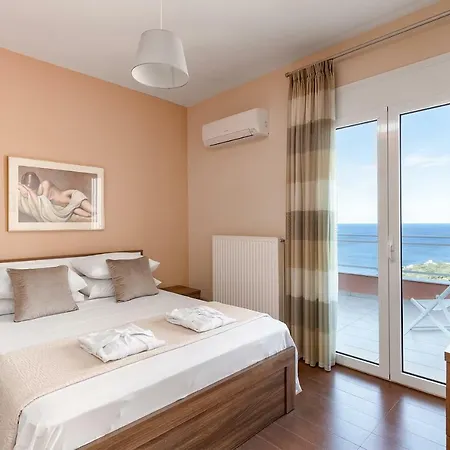 Anemolia Seaview Villa, Private Pool & Lush Garden, By Thinkvilla Villa *