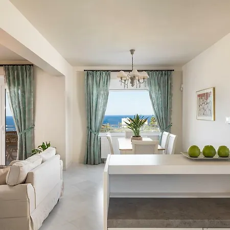 Anemolia Seaview Villa, Private Pool & Lush Garden, By Thinkvilla Gerani Chanion
